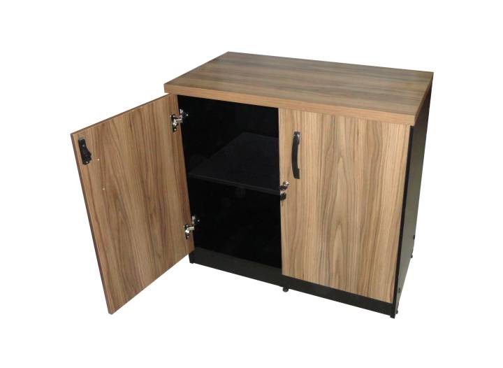 fundo eucatex 3mm - tampo mdp 15mm com bordas engrossadas para 30mm - portas 15mm cor madeirada - caixa 15mm cor preta