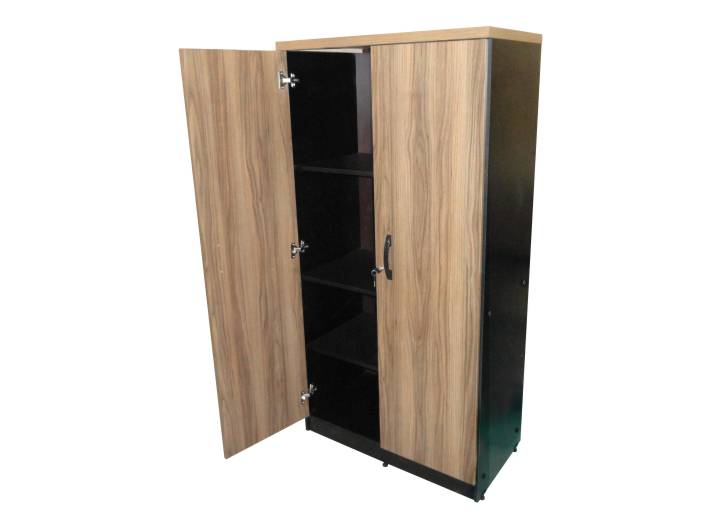 fundo eucatex 3mm - tampo mdp 15mm bordas engrossadas para 30mm - portas 15mm cor madeirada - caixa cor preta
